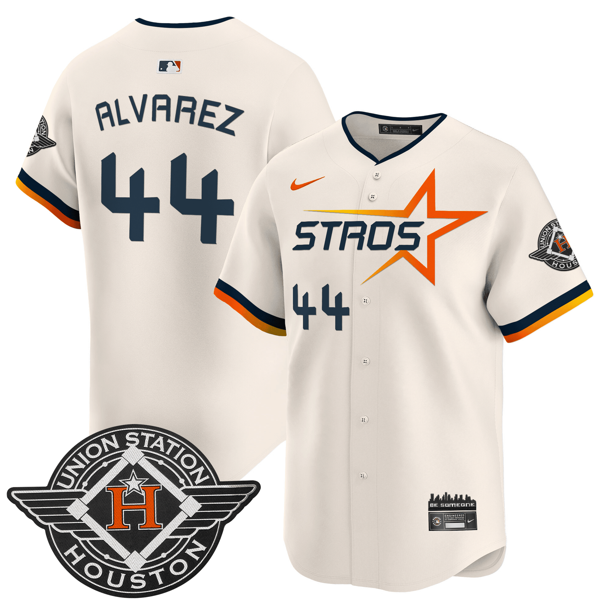 Houston Astros 2025 City Connect Vapor Premier Limited Jersey - All Stitched
