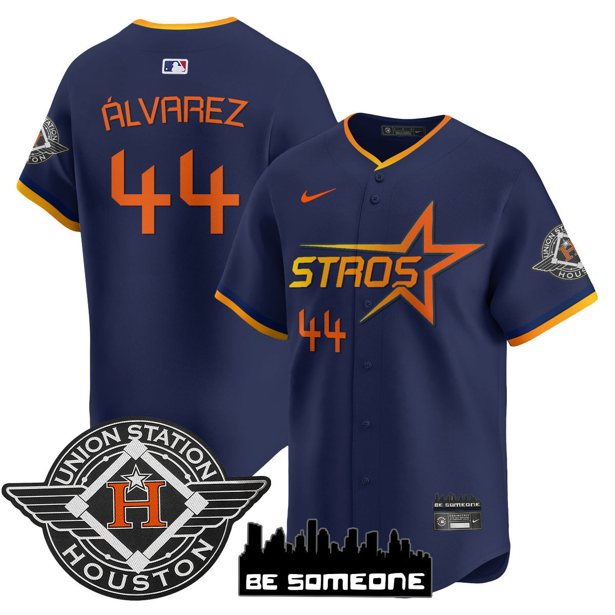 Houston Astros 2025 City Connect Vapor Premier Limited Jersey - All Stitched