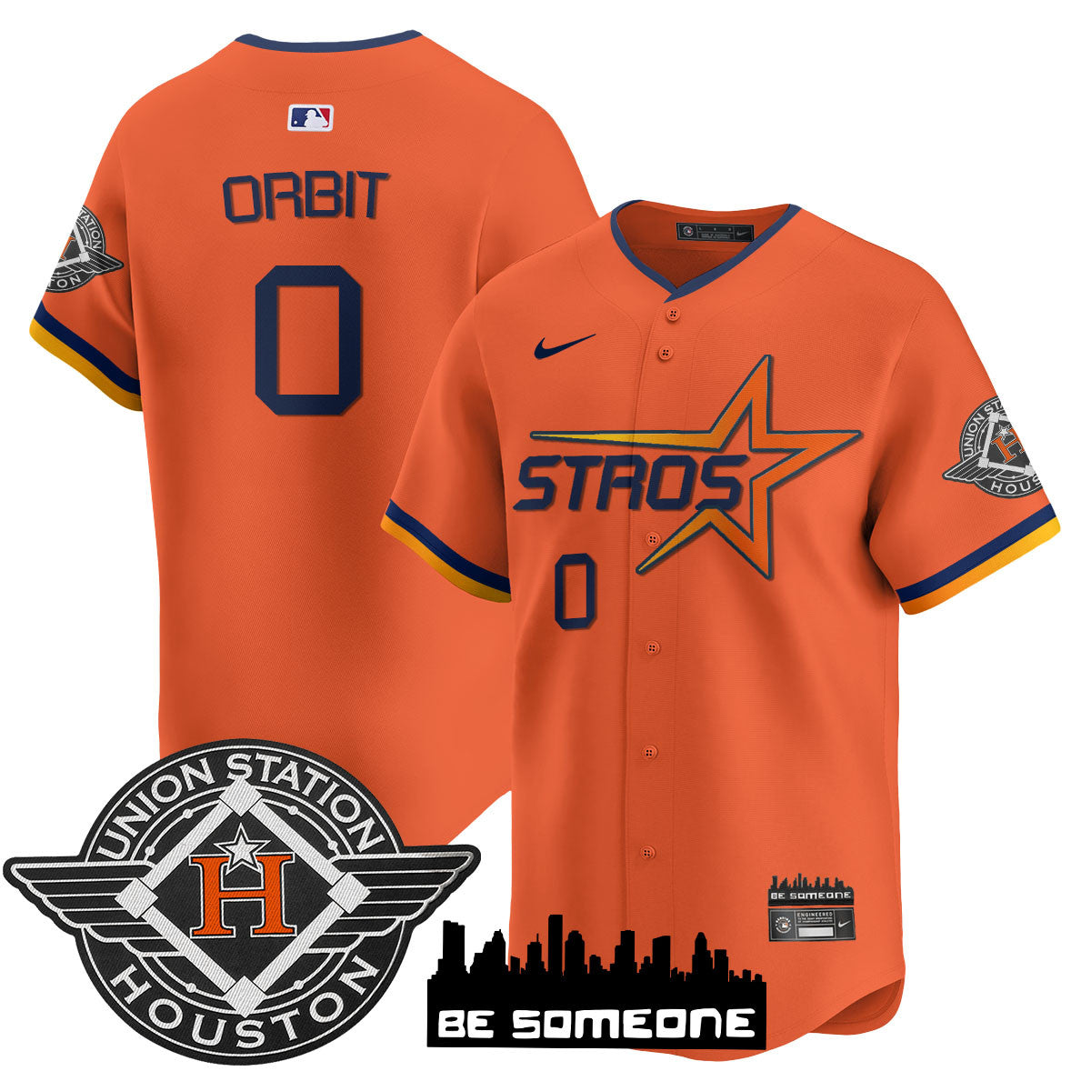 Houston Astros 2025 City Connect Vapor Premier Limited Jersey - All Stitched