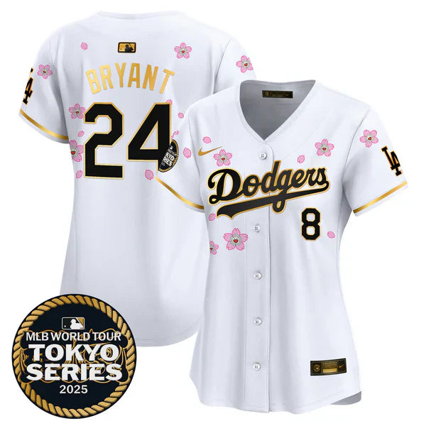 Women's Dodgers Tokyo Series 2025 Vapor Premier Limited Jersey V2 - Stitched