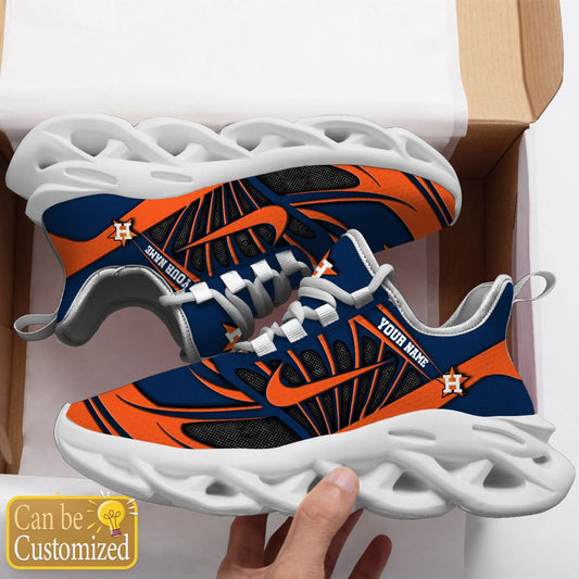 Houston Astros Max Soul Sneakers Personalized