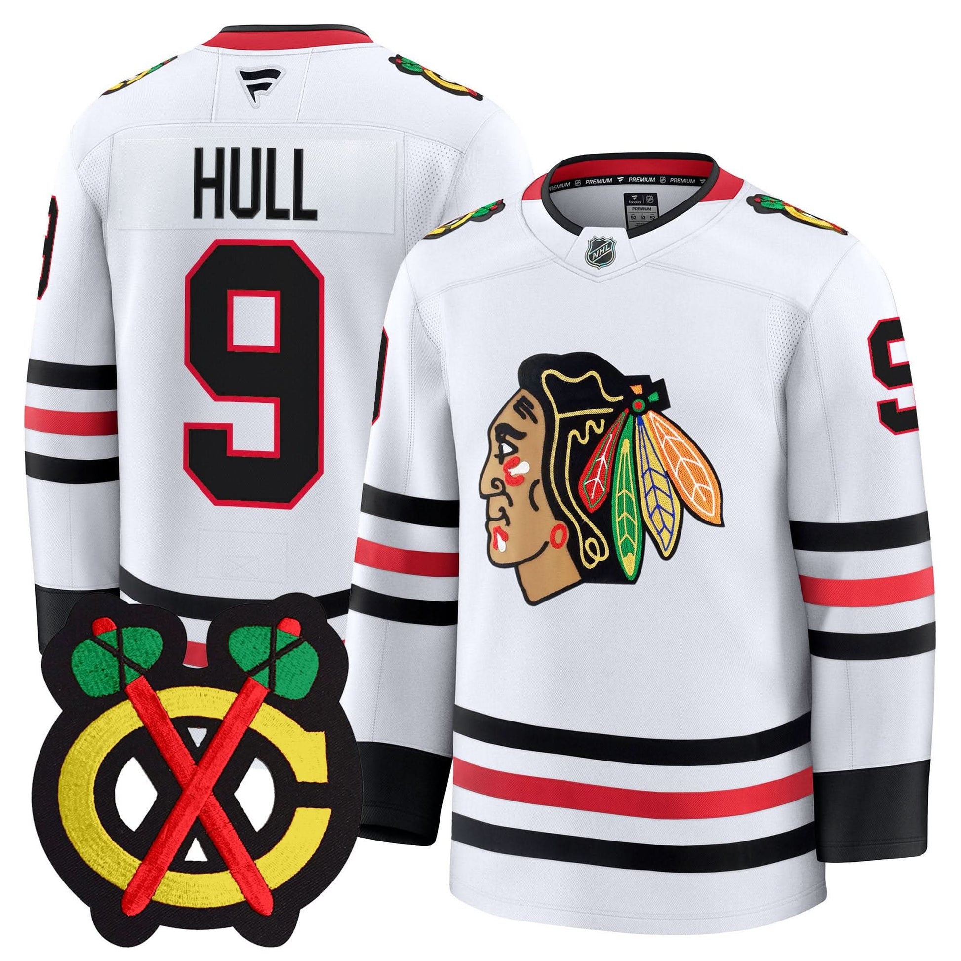 Men's Chicago Blackhawks Winter Classic Patch Premium Jersey - All Stitched
