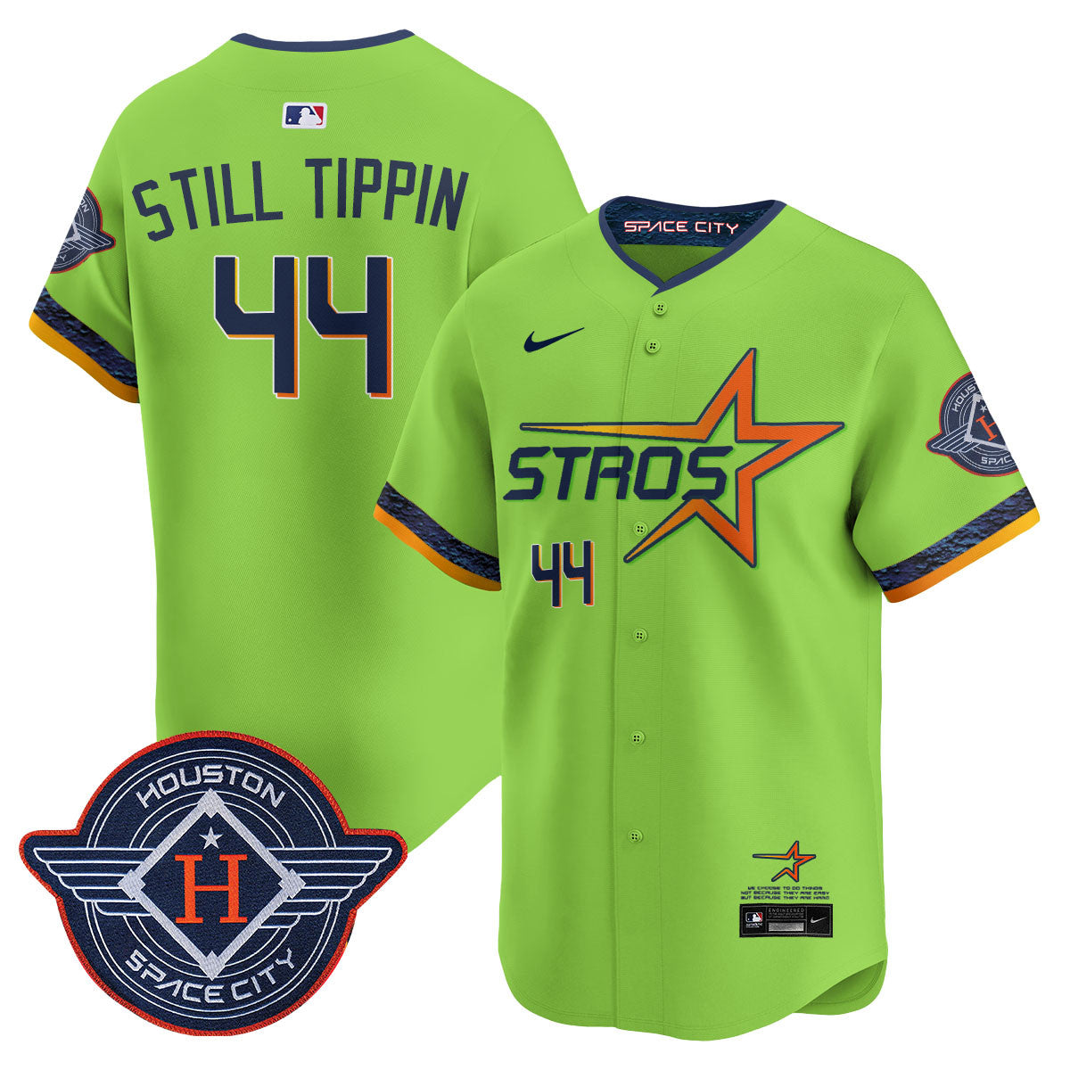 Houston Astros 2025 City Connect Vapor Limited Jersey - All Stitched