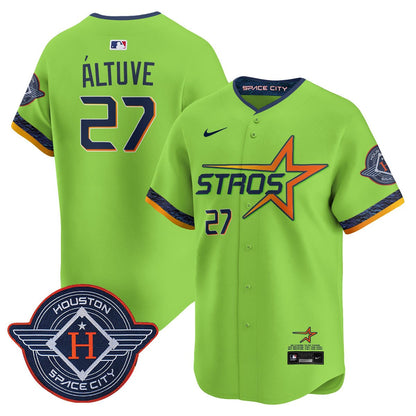 Houston Astros 2025 City Connect Vapor Limited Jersey - All Stitched