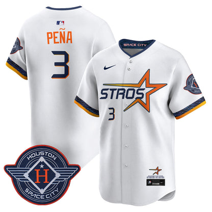 Houston Astros 2025 City Connect Vapor Limited Jersey - All Stitched