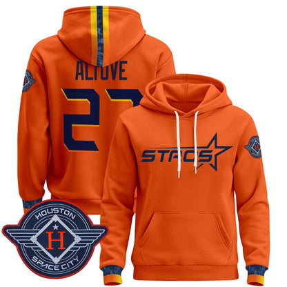 Men's Houston Astros 2025 City Connect Pullover Hoodie - All Stitched