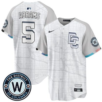 Men's Washington Nationals 2025 City Connect Limited Jersey - All Stitched