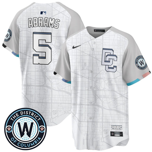 Men's Washington Nationals 2025 City Connect Limited Jersey - All Stitched
