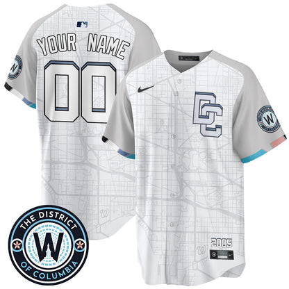 Men's Washington Nationals 2025 City Connect Limited Jersey - All Stitched