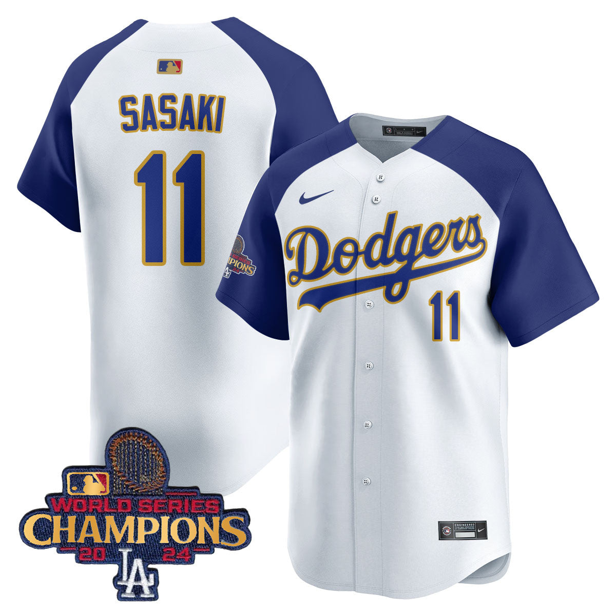 Men's Los Angeles Dodgers Gold 2025 Jersey - All Stitched