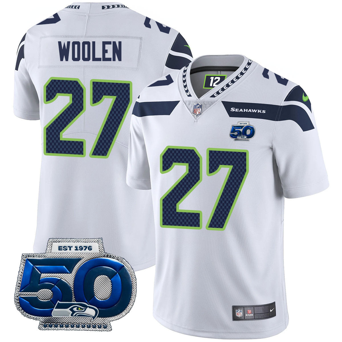 Men'sSEA 50th Season Vapor Limited Jersey - All Stitched