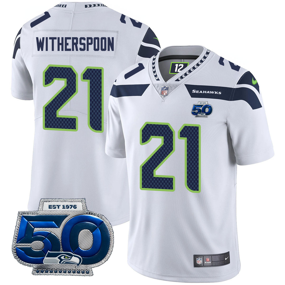 Men'sSEA 50th Season Vapor Limited Jersey - All Stitched