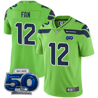 Men'sSEA 50th Season Vapor Limited Jersey - All Stitched