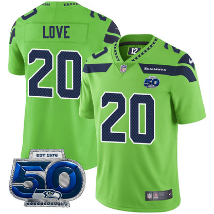 Men'sSEA 50th Season Vapor Limited Jersey - All Stitched