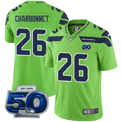 Men'sSEA 50th Season Vapor Limited Jersey - All Stitched