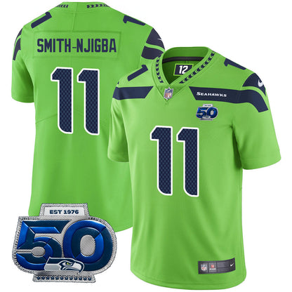Men'sSEA 50th Season Vapor Limited Jersey - All Stitched