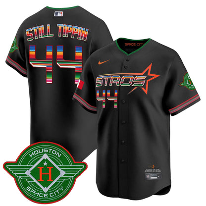 Men's Astros 2025 City Connect Mexico Vapor Premier Limited Jersey - All Stitched