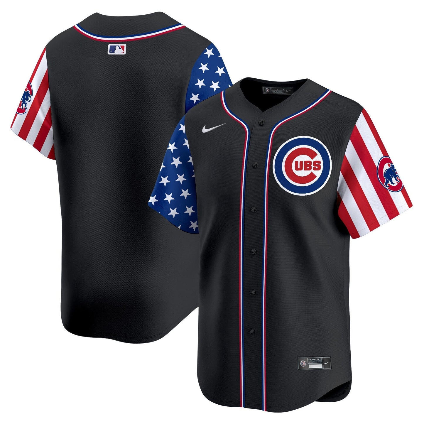 Men's Chicago Cubs 2025 Memorial Day Vapor Premier Limited Jersey - All Stitched