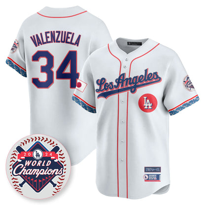 Men's Los Angeles Dodgers Japanese Heritage Night Jersey - All Stitched