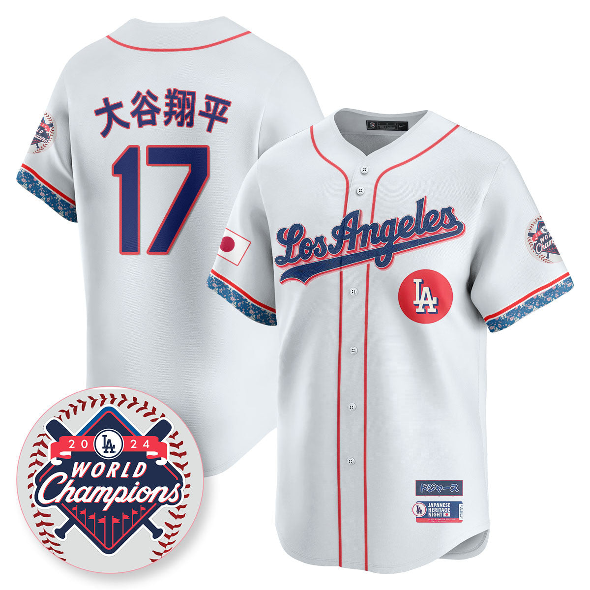 LAD Japanese Heritage Night Jersey - All Stitched