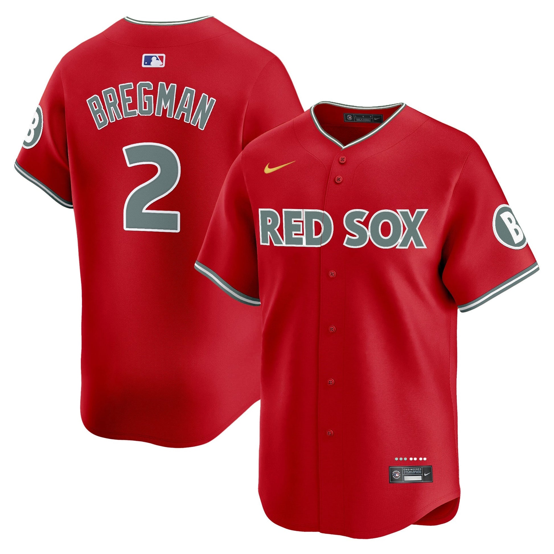 Men's Boston Red Sox 2025 City Connect Vapor Premier Limited Jersey - All Stitched