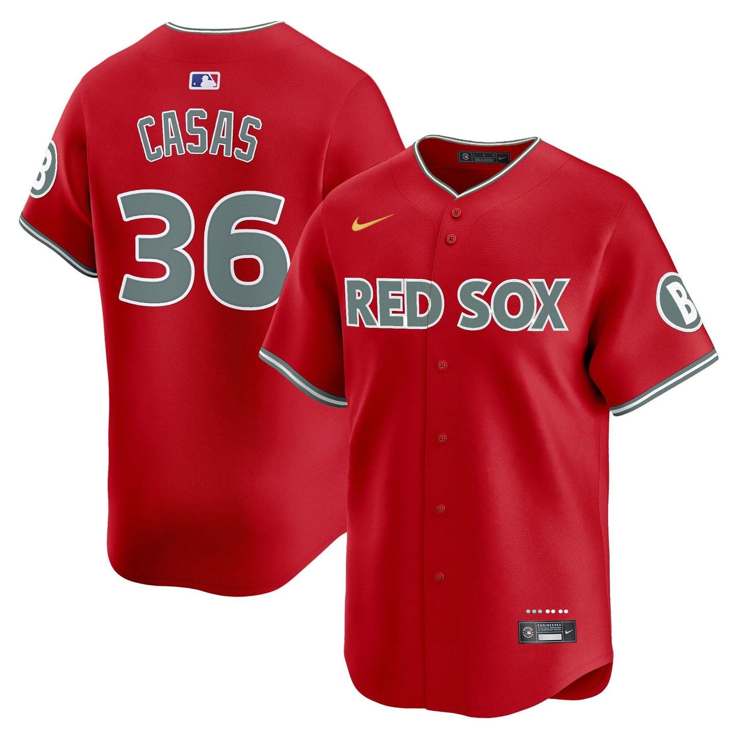 Men's Boston Red Sox 2025 City Connect Vapor Premier Limited Jersey - All Stitched