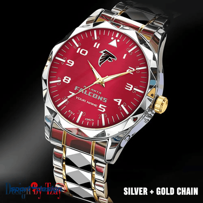 Atlanta Falcons Luxury Diamond Men Watch Trending 2025