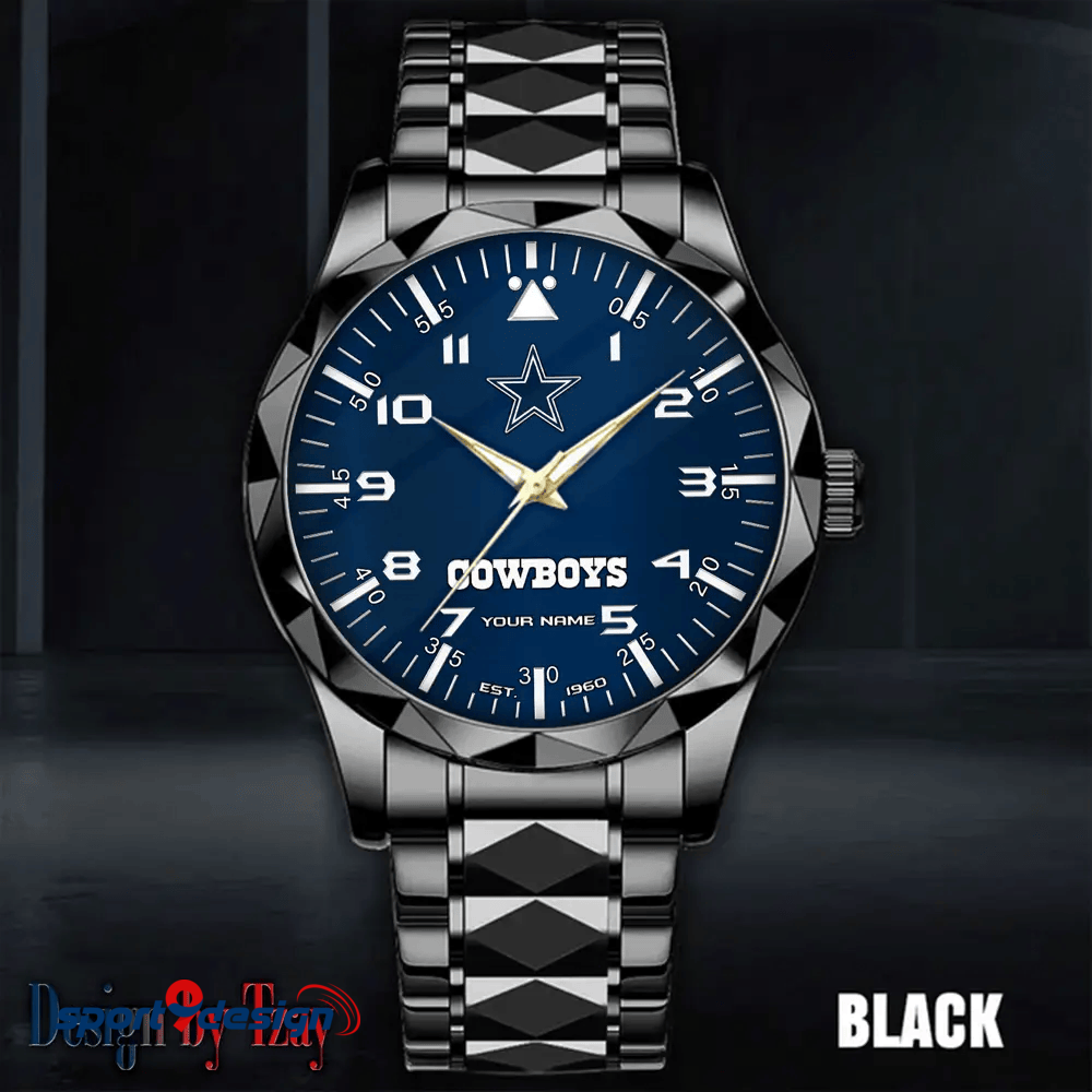 Dallas Cowboys Luxury Diamond Men Watch Trending 2025
