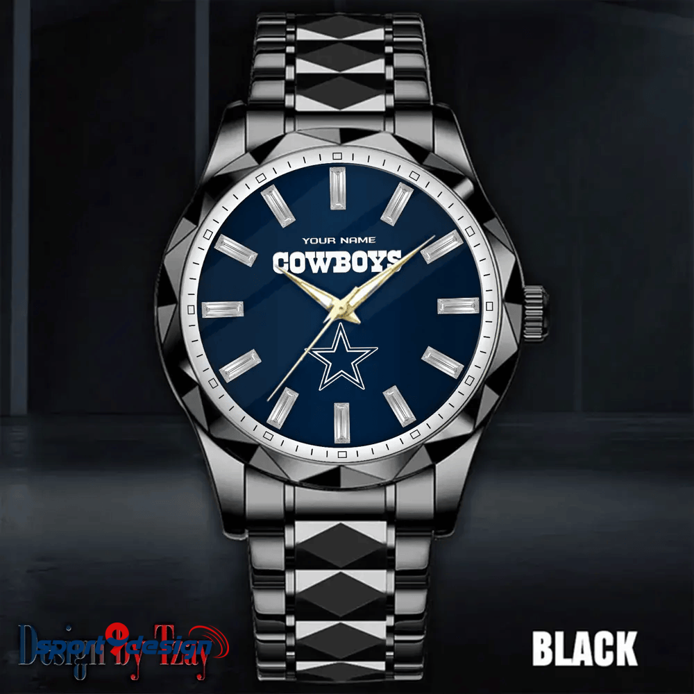 Dallas Cowboys Luxury Diamond Men Watch Trending 2025