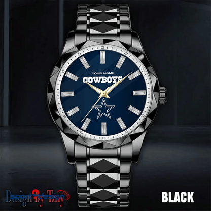 Dallas Cowboys Luxury Diamond Men Watch Trending 2025