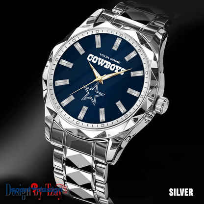 Dallas Cowboys Luxury Diamond Men Watch Trending 2025