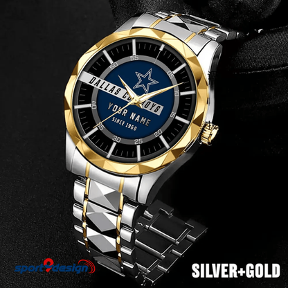 Dallas Cowboys Luxury Diamond Men Watch Trending 2025