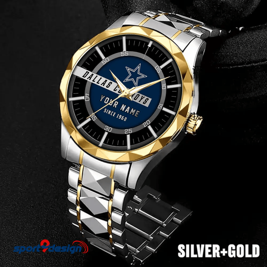Dallas Cowboys Luxury Diamond Men Watch Trending 2025