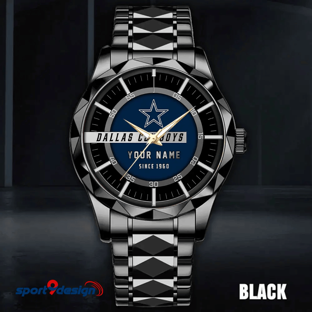 Dallas Cowboys Luxury Diamond Men Watch Trending 2025