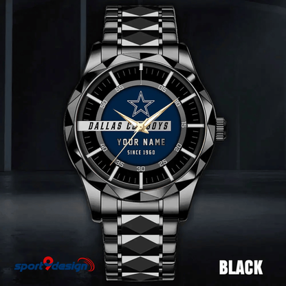 Dallas Cowboys Luxury Diamond Men Watch Trending 2025