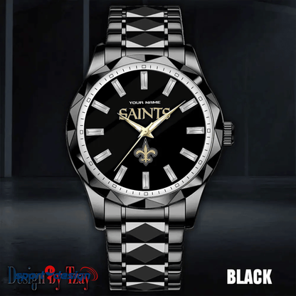 New Orleans Saints Luxury Diamond Men Watch Trending 2025