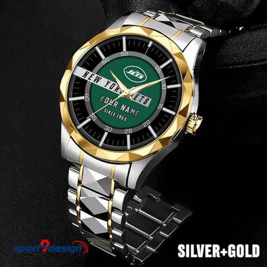 New York Jets Luxury Diamond Men Watch Trending 2025