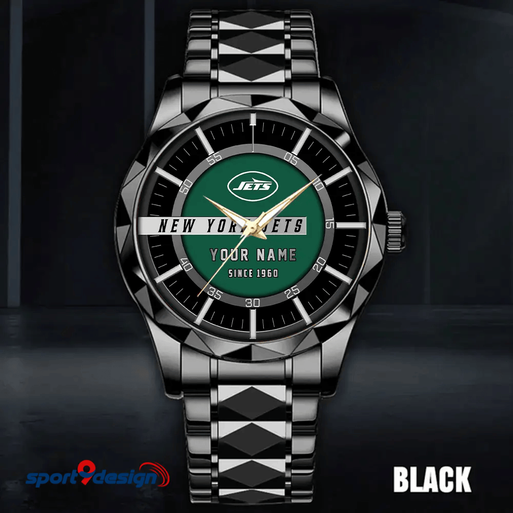 New York Jets Luxury Diamond Men Watch Trending 2025