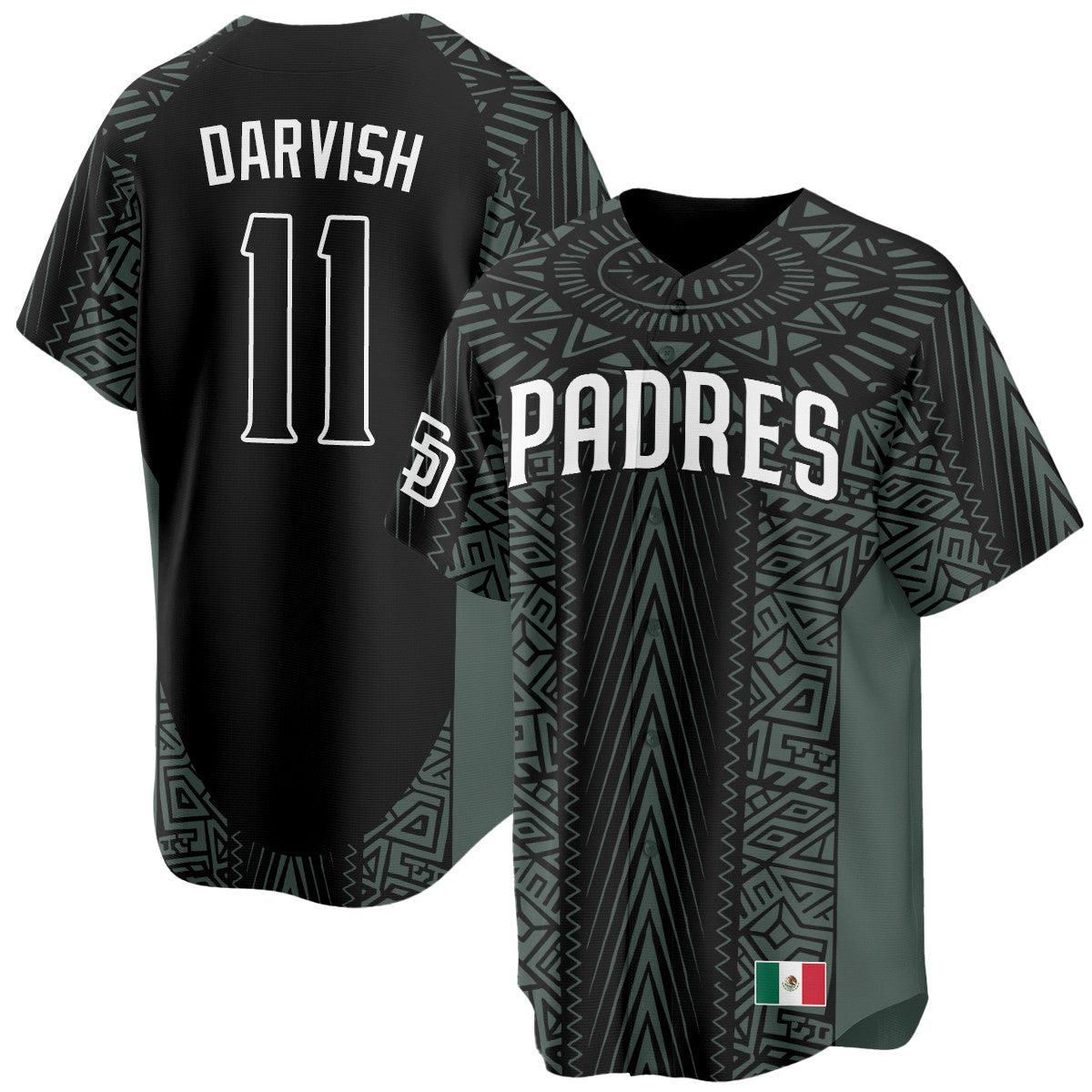 Men's San Diego Padres Mexican Heritage Jersey - All Stitched