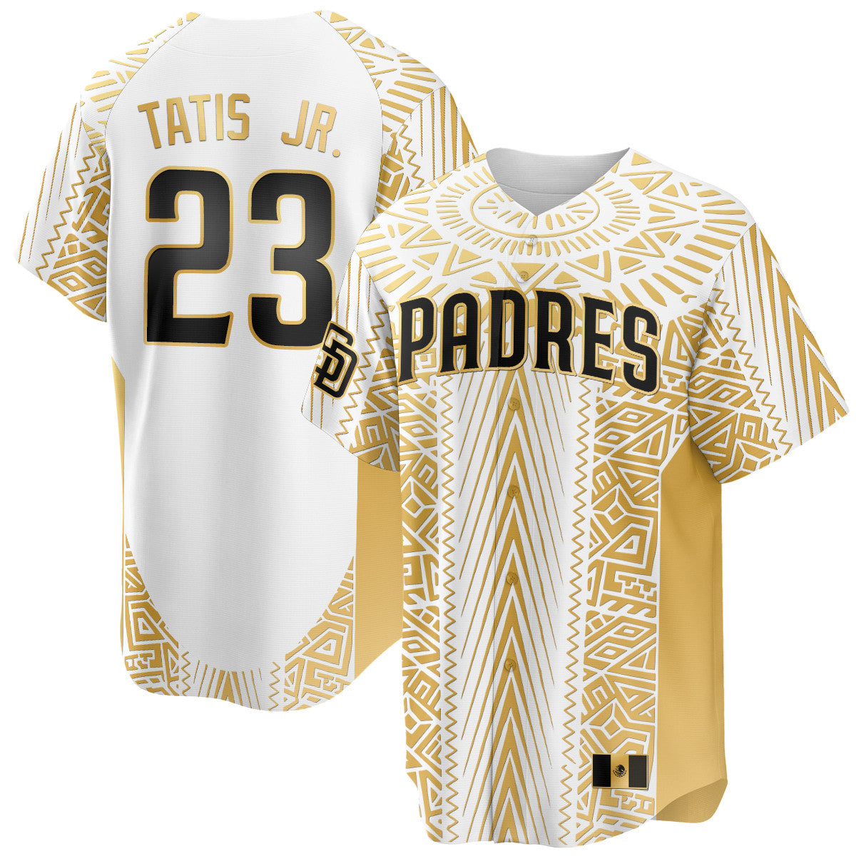 Men's San Diego Padres Mexican Heritage Jersey - All Stitched