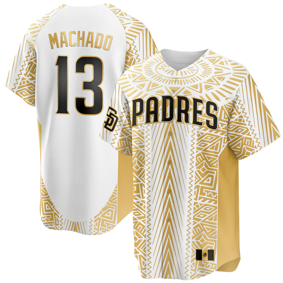 Men's San Diego Padres Mexican Heritage Jersey - All Stitched