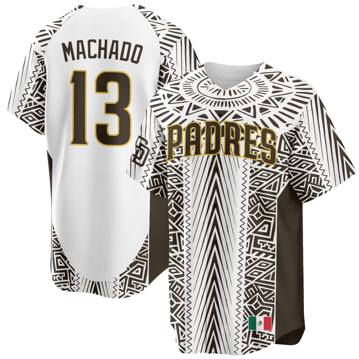 Men's San Diego Padres Mexican Heritage Jersey - All Stitched