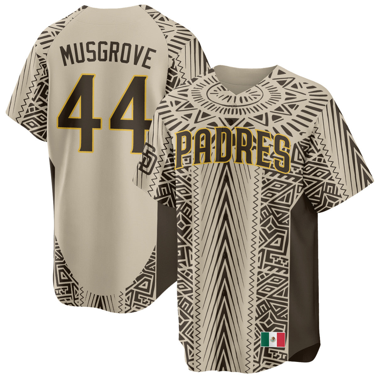 Men's San Diego Padres Mexican Heritage Jersey - All Stitched