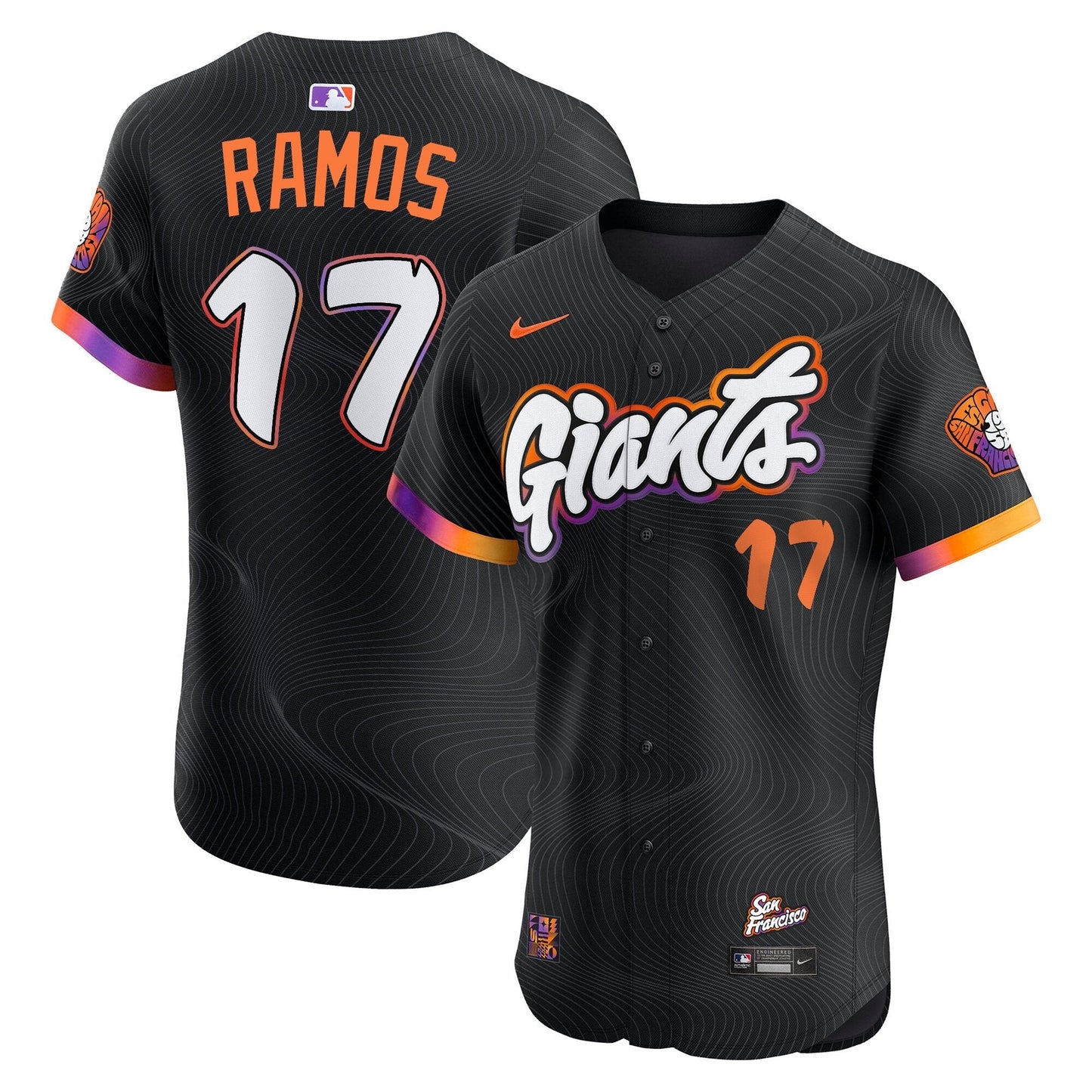 San Francisco Giants 2025 City Connect Vapor Premier Elite Jersey - All Stitched