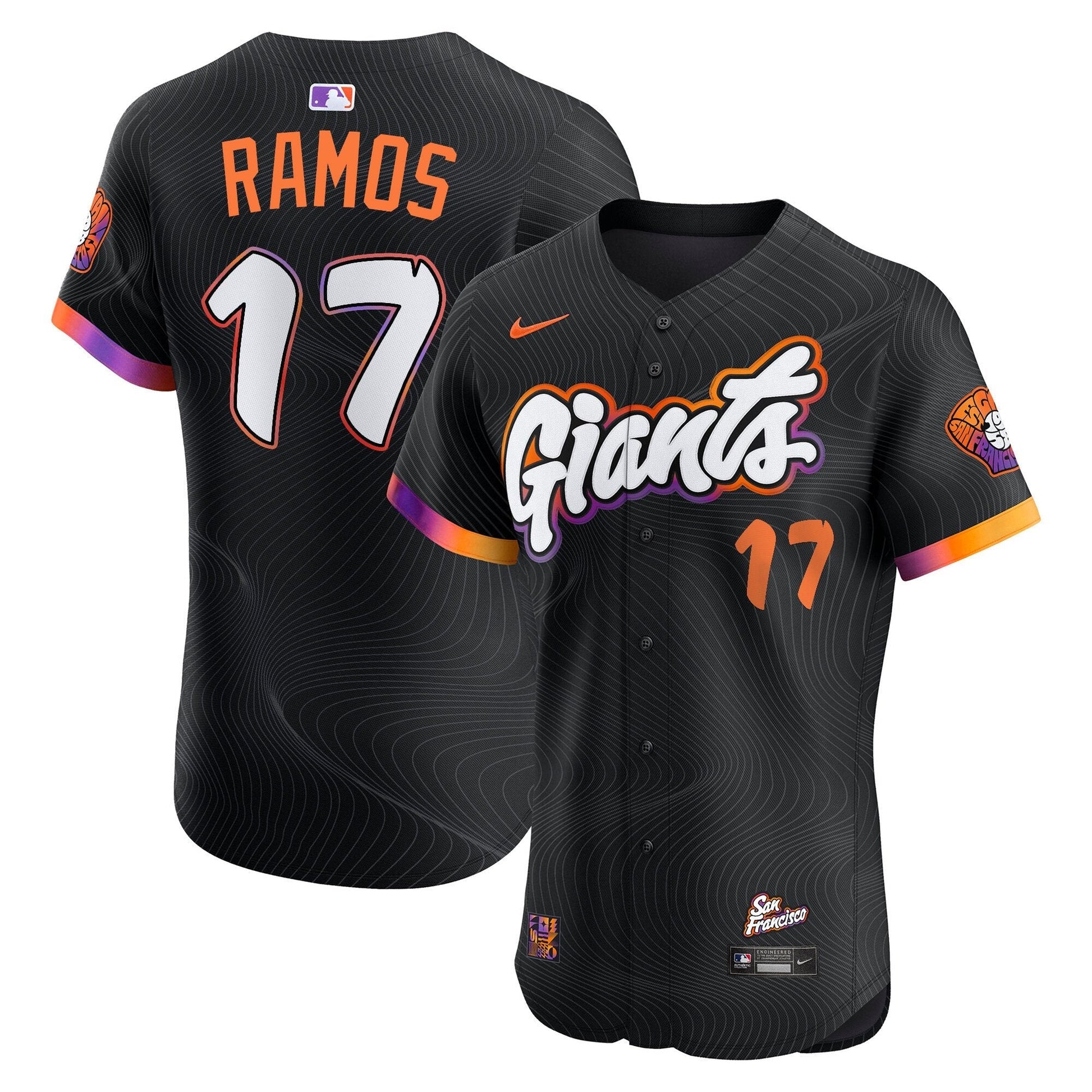 San Francisco Giants 2025 City Connect Vapor Premier Elite Jersey - All Stitched