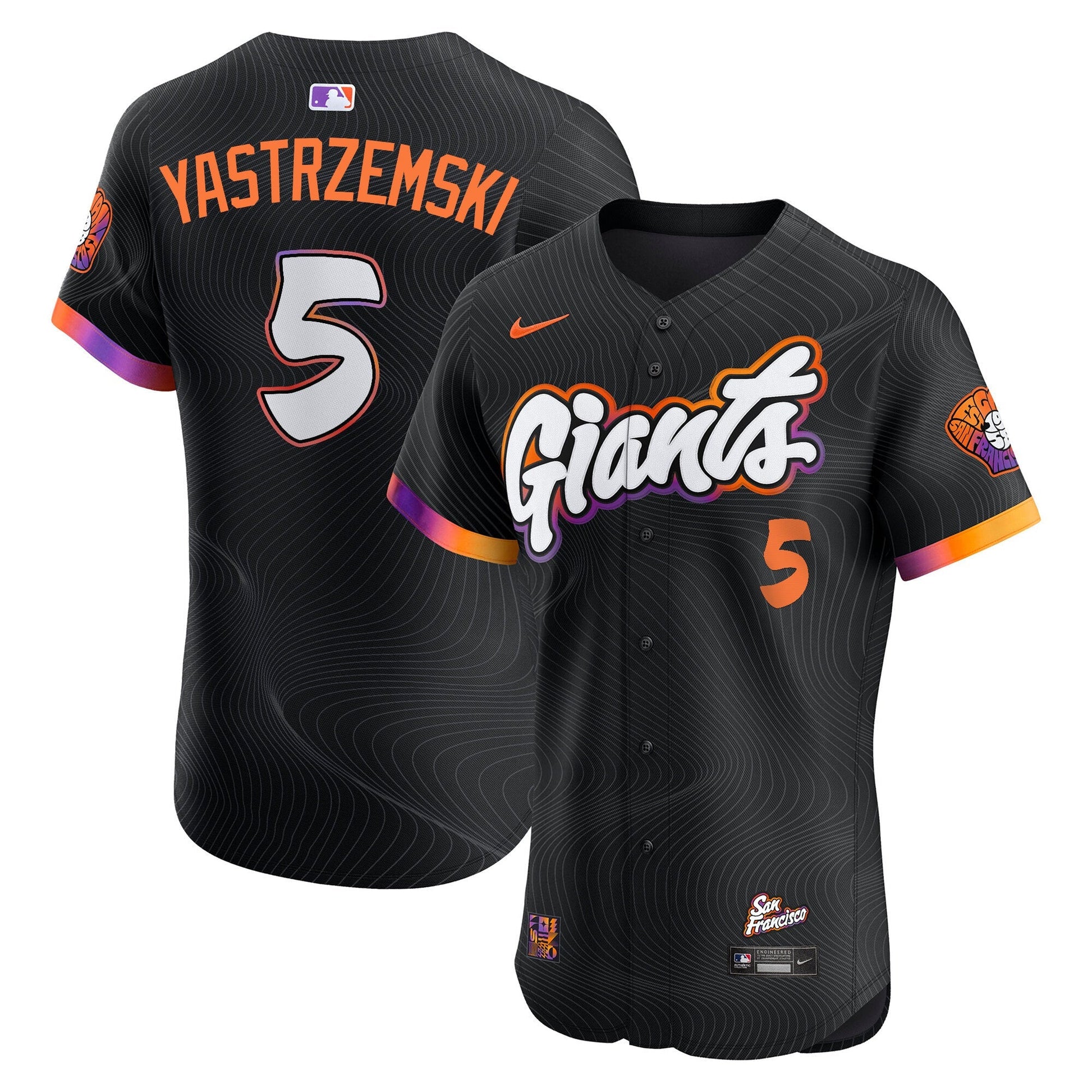 San Francisco Giants 2025 City Connect Vapor Premier Elite Jersey - All Stitched