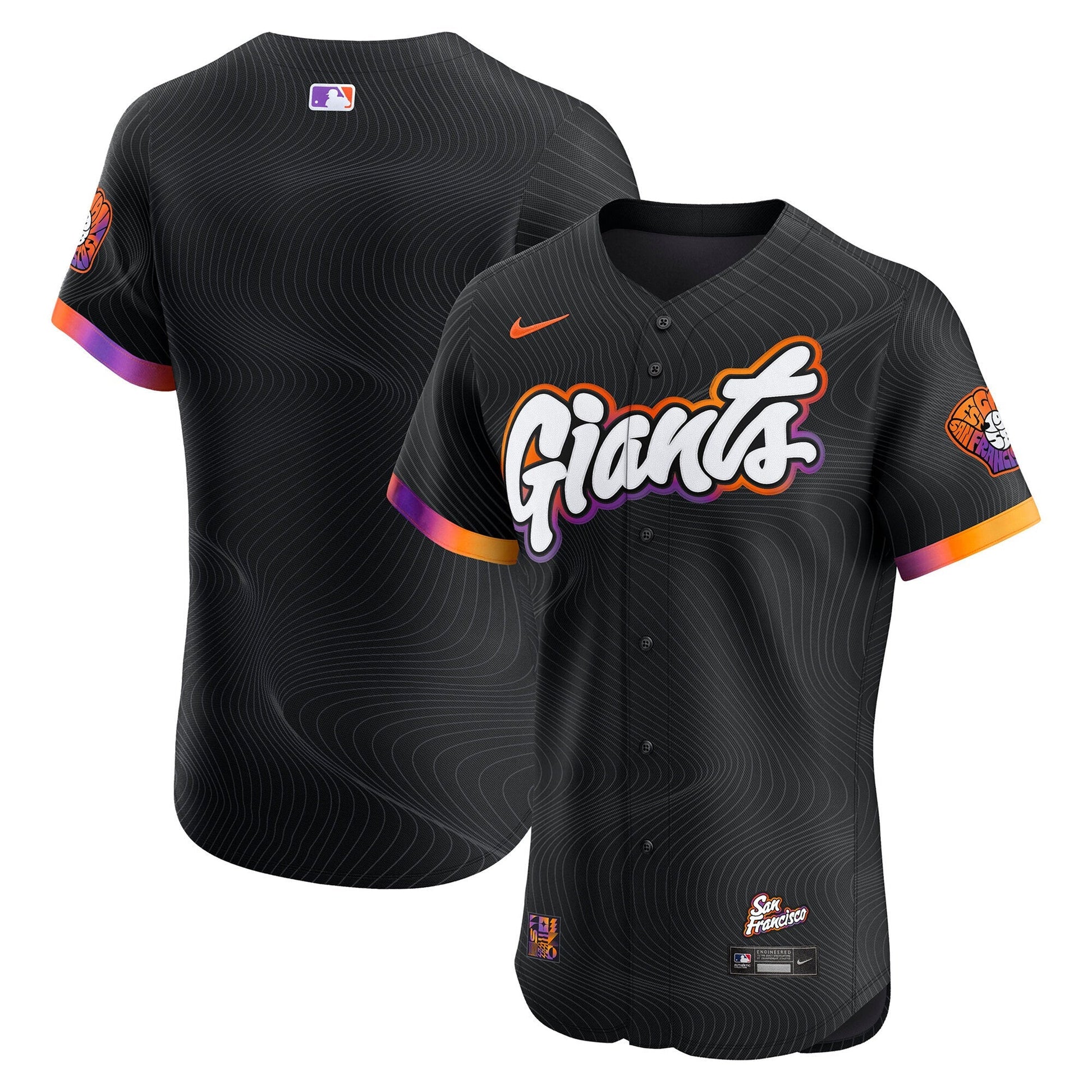 San Francisco Giants 2025 City Connect Vapor Premier Elite Jersey - All Stitched