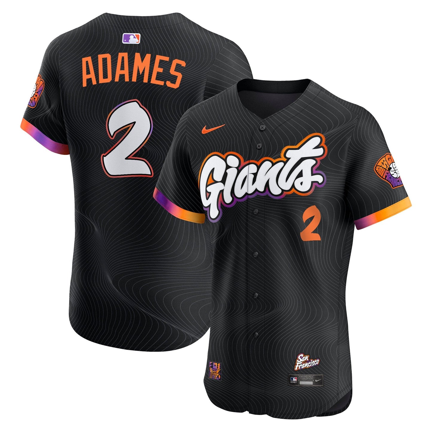 San Francisco Giants 2025 City Connect Vapor Premier Elite Jersey - All Stitched