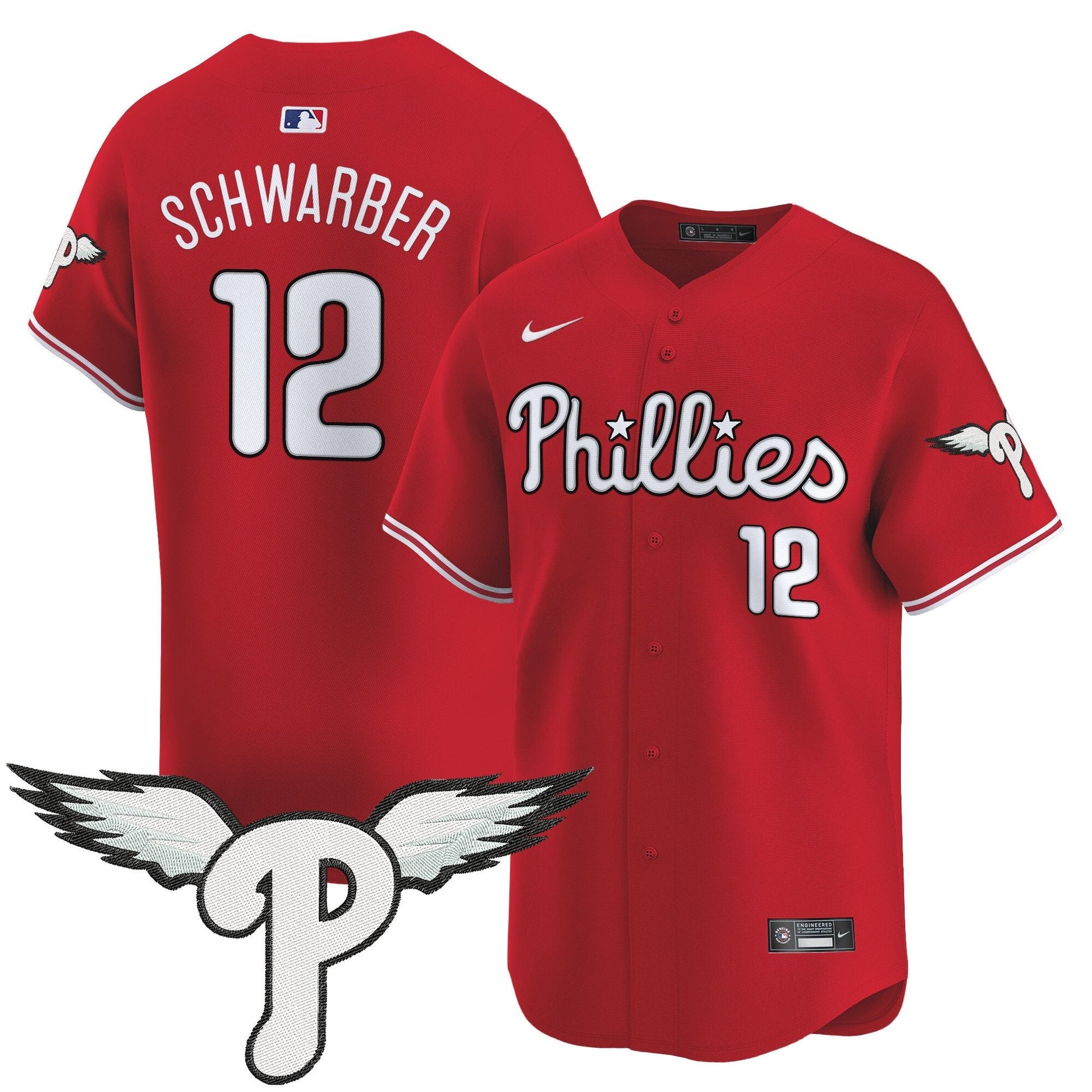 Men's Philadelphia Phillies 2025 Vapor Premier Limited Jersey - All Stitched
