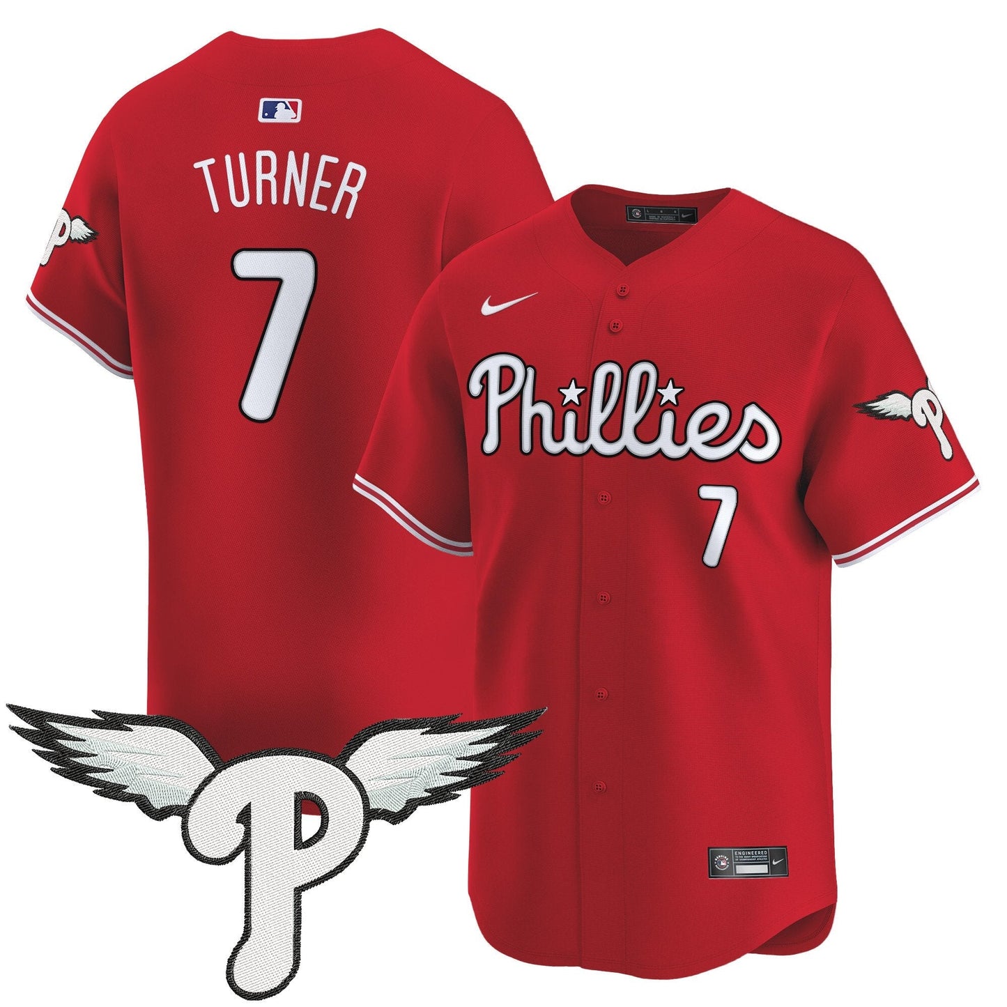Men's Philadelphia Phillies 2025 Vapor Premier Limited Jersey - All Stitched
